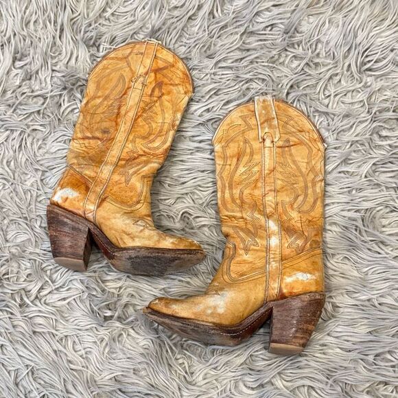 Vintage Miss capezio cowgirl boots size 5 - Picture 1 of 10